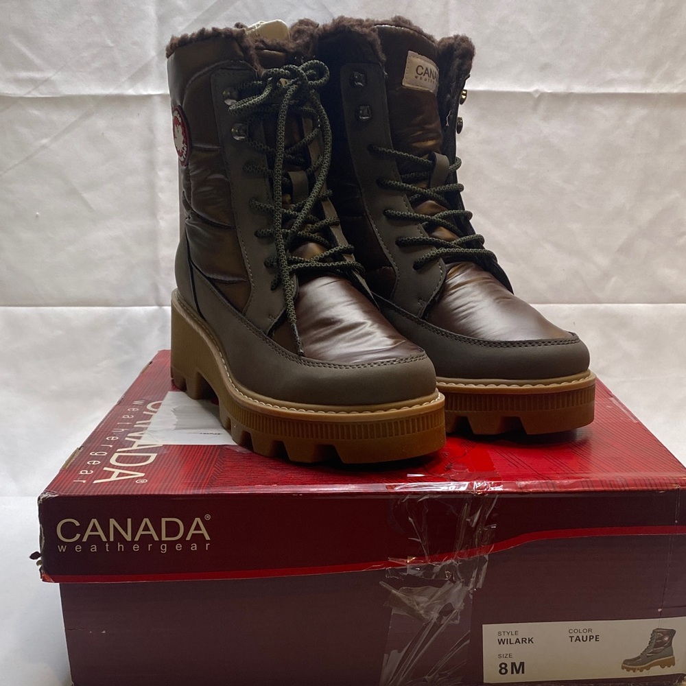 Canada Weathergear Taupe Winter Boots‎ Size 8M